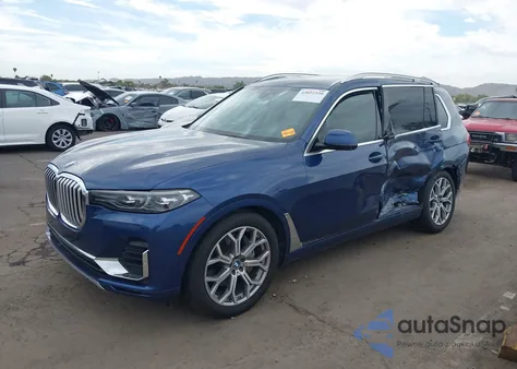 2020 BMW X7 xDrive40I из США, поврежденный, VIN 5UXCW2C08L9C87172